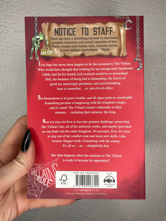 Apprentice to the Villain - Hannah Nicole Maehrer