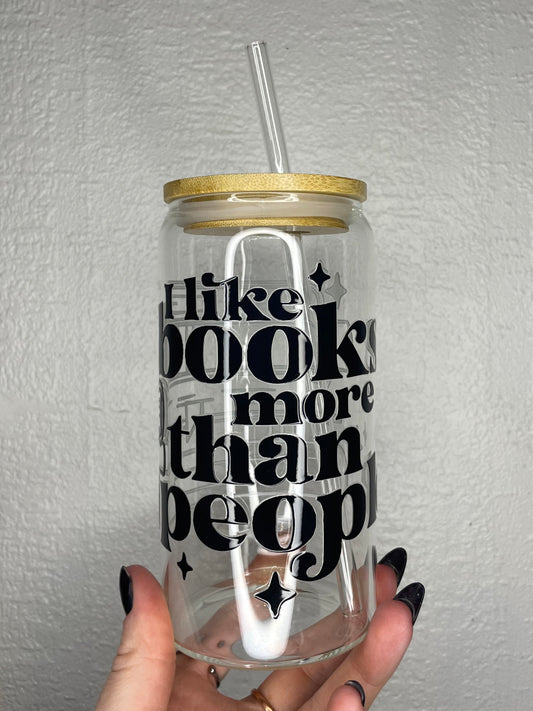 Verre like books more than people